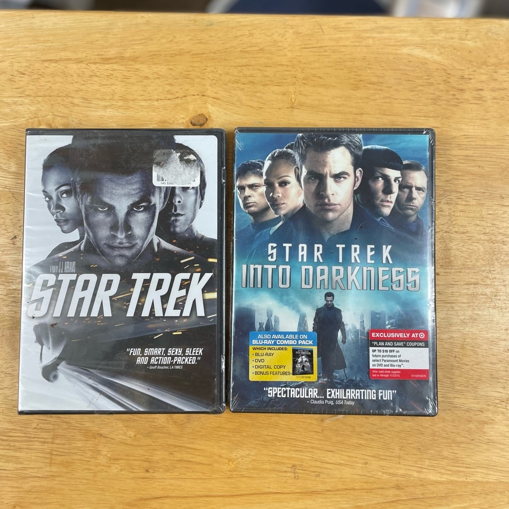 Star Trek DVDs  - Factory Sealed - 2 DVDs‎
